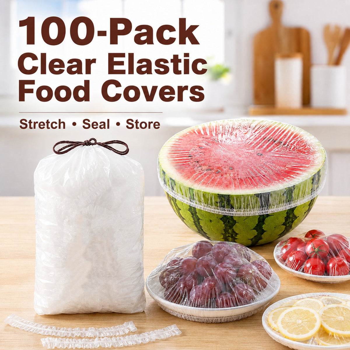 ✨ Glem den rotete plastfolien — dekk til hvilken som helst skål på få sekunder! 🍽️💚