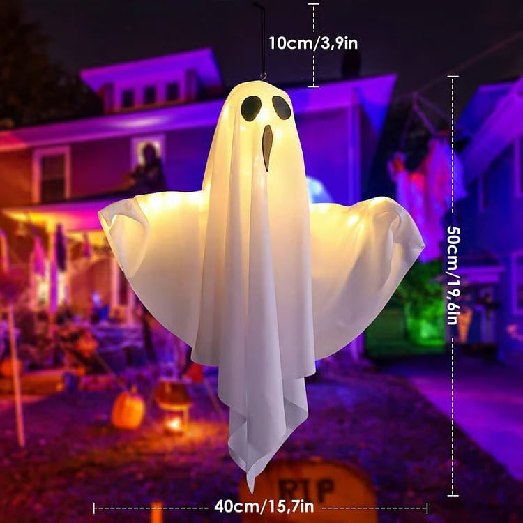 👻Lysende spøkelseslysekroner til halloween🎃