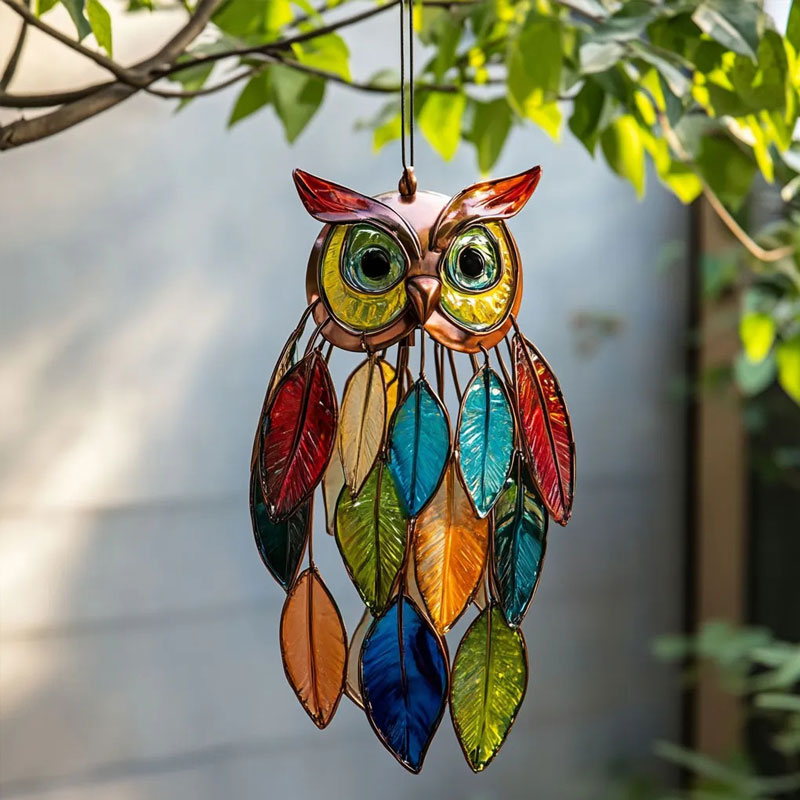 🦉Fargede ugleanheng🦉