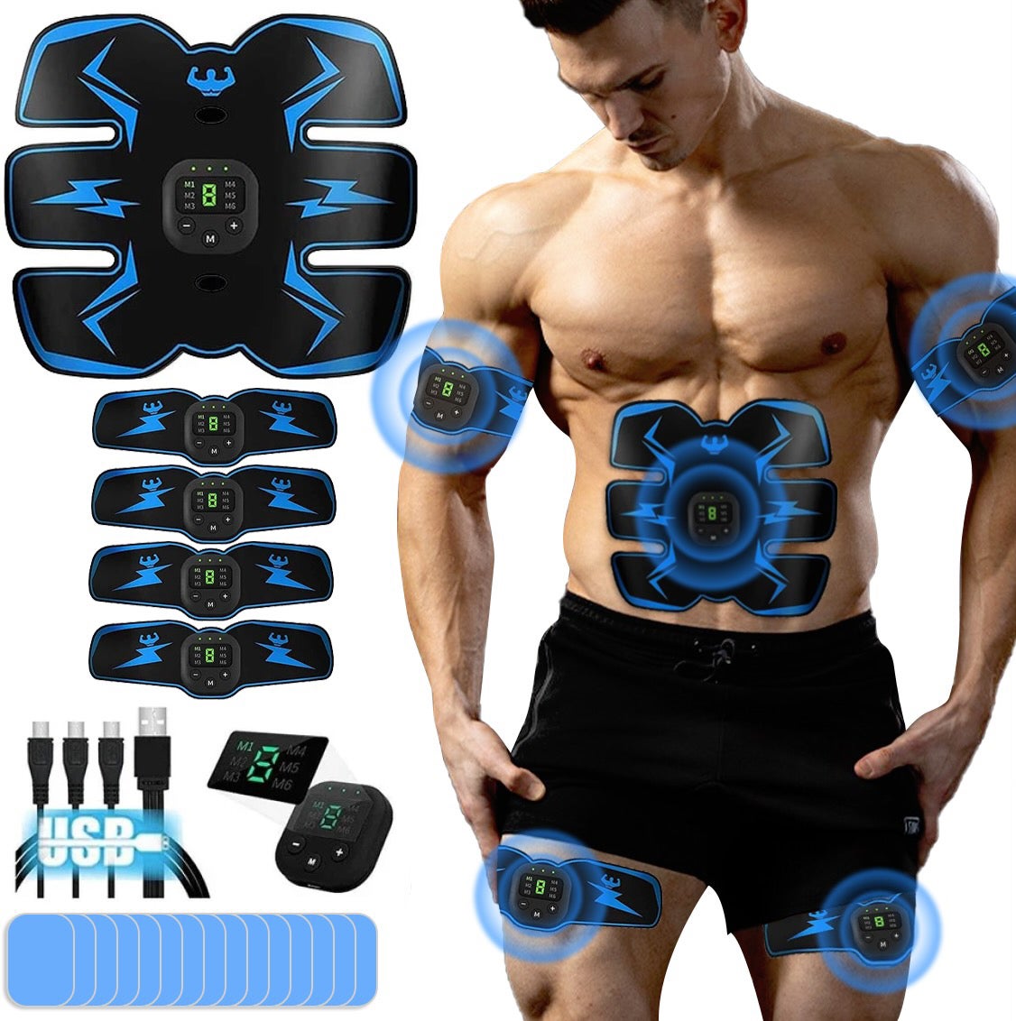 Power magemuskelstimulator
