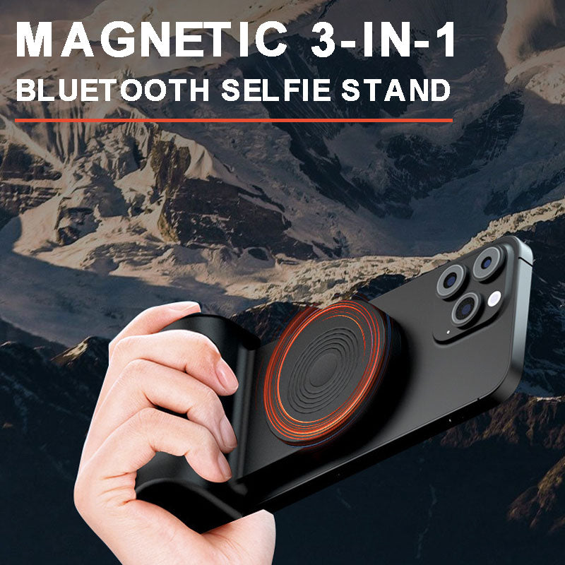 Magnetisk 3-i-1 Bluetooth selfie-stativ📷💫