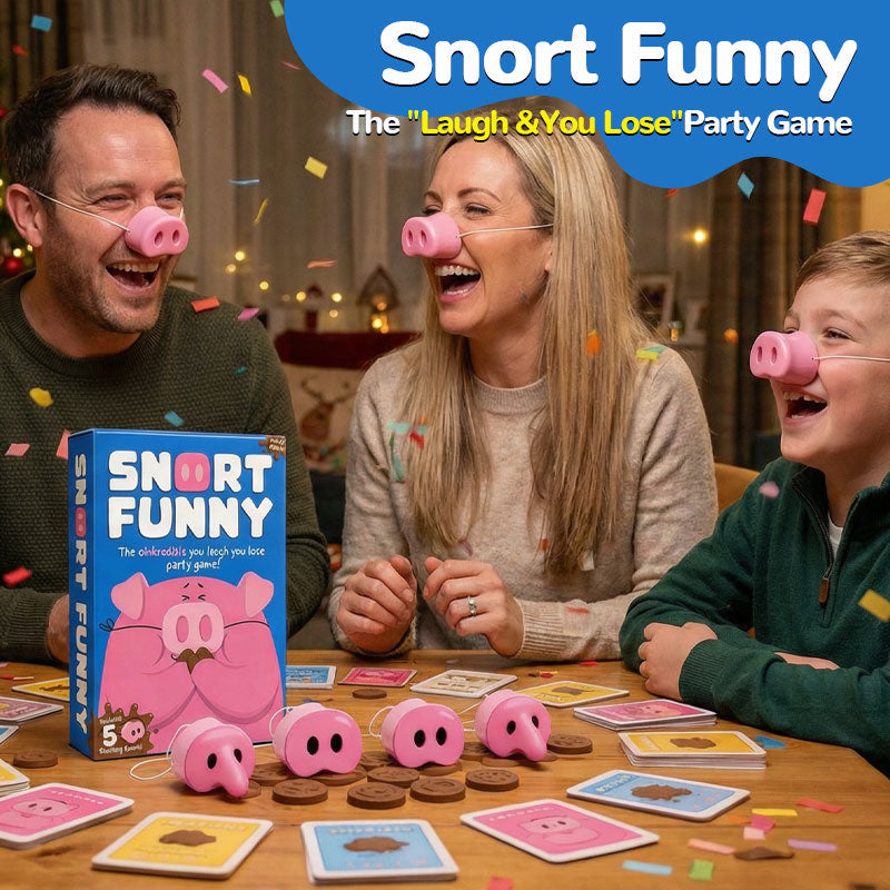 Snort Funny: Selskapsleken «Ler og taper» 🐷😂