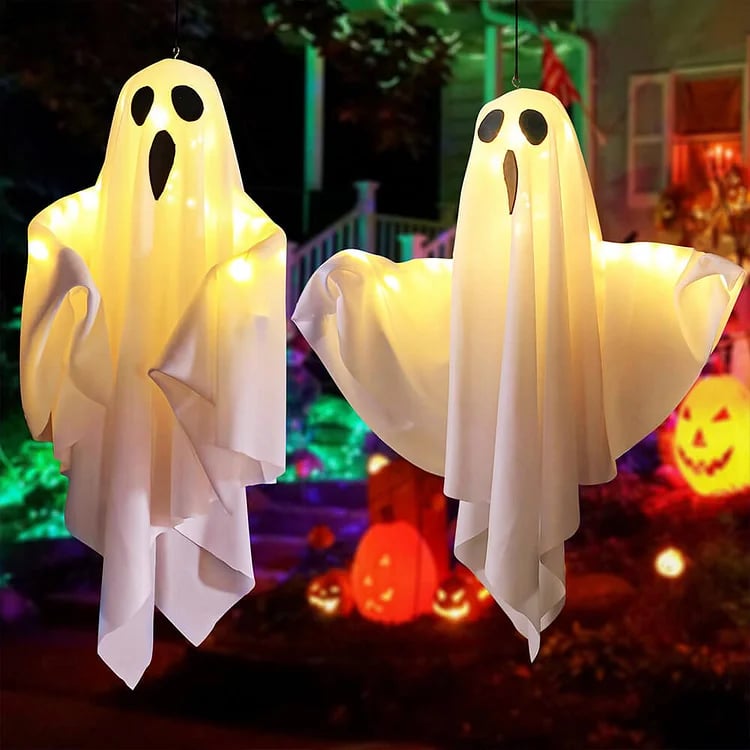 👻Lysende spøkelseslysekroner til halloween🎃