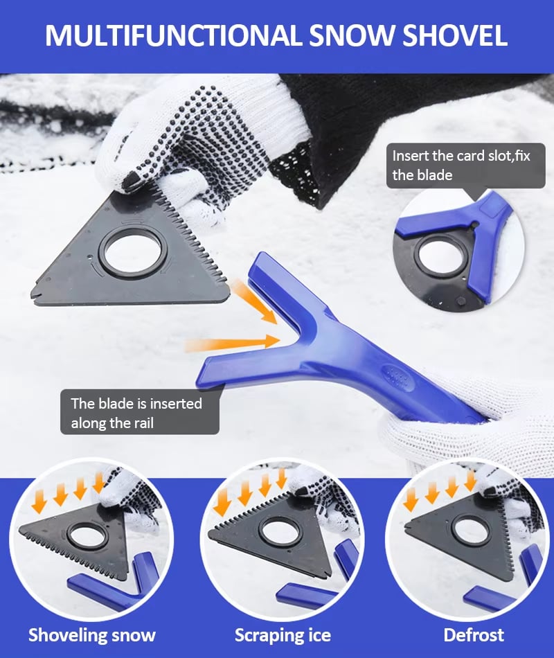 Snøskuffe for bil