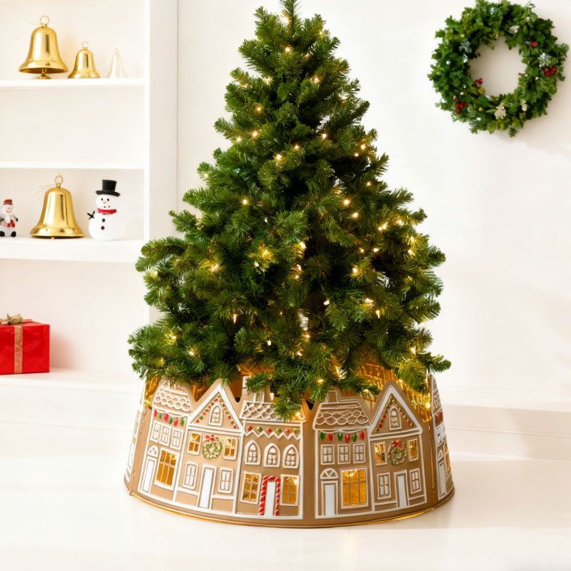 LED Pepperkake Juletrekrage(2 meter lysledning)