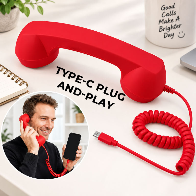 ☎️ Gjør smarttelefonen din om til en retro-telefon – gjør hver samtale morsommere! 📱✨