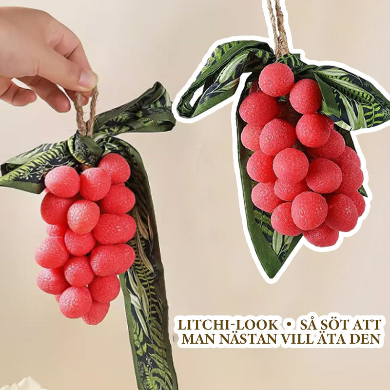 🍒Imitert litchiformet såpe|Fruktduft, utsøkt og praktisk🍃