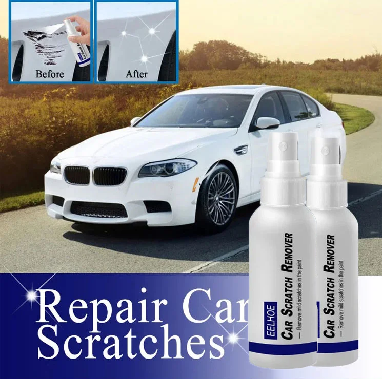 🔥KJØP 2 FÅ 1 GRATIS 🔥Spray for reparasjon av riper i billakk 🚙Passer for alle farger billakk