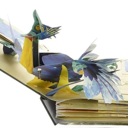 ⏰Historisk Laveste pris: Spar 50%-🦖3D Encyclopedia Prehistorica Dinosaurs📙HARDCOVER