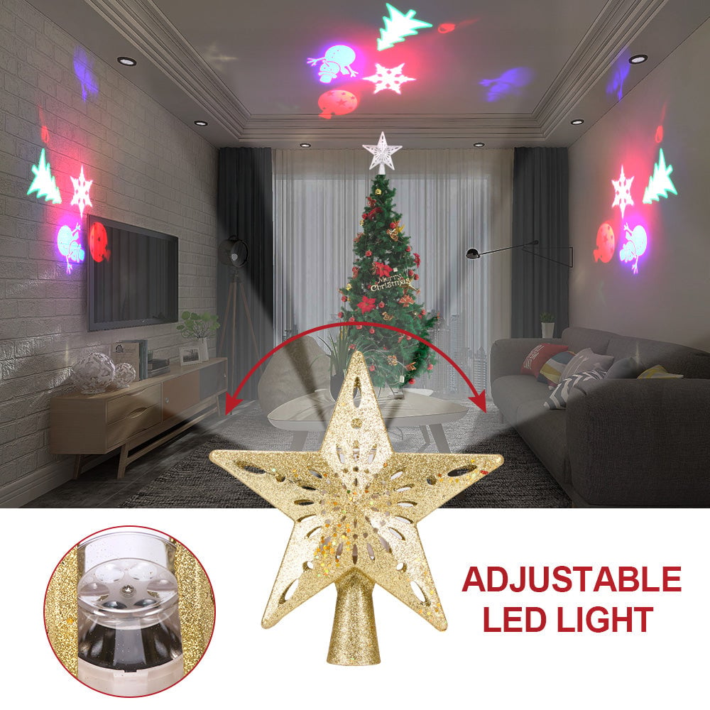 🎄Julen -49% rabatt🎅Lumestorm Pentagram projektorlampe