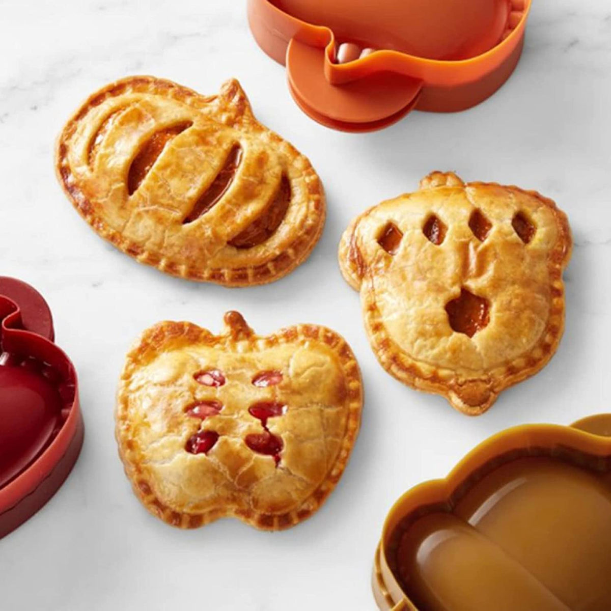 🥧 Formesett til små julepai: 360° kruset form til festlige bakverk!