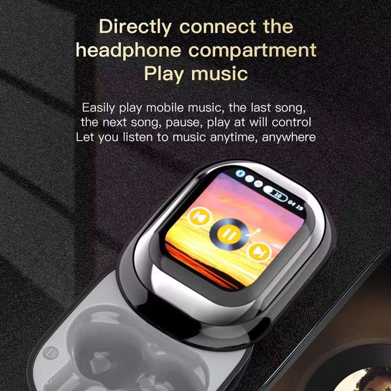 🎧Slide-Touch Bluetooth-hodesett med AI-oversettelse