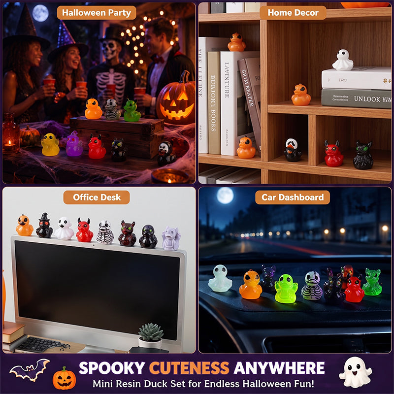 đ» SmĂ„, skumle ender â sĂžte Halloween-miniatyrer som lyser i mĂžrket đ