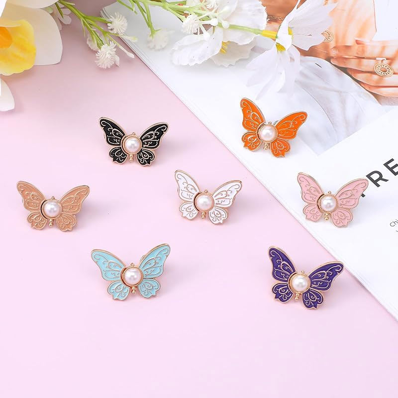 Perle sommerfuglspenne i midjen🦋