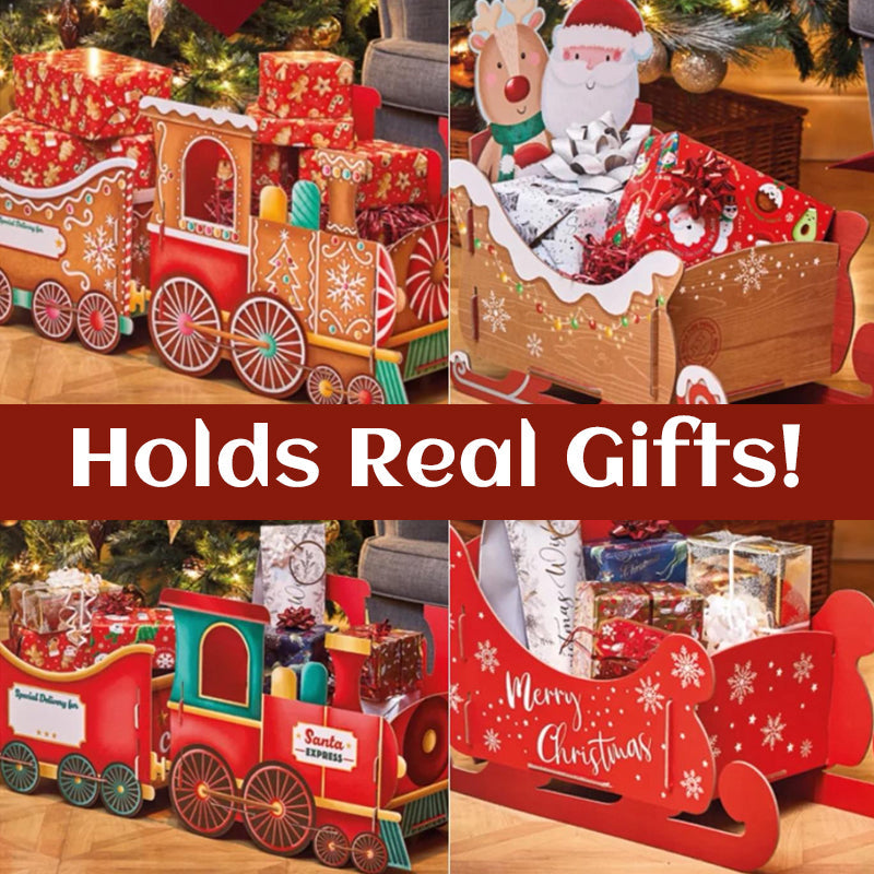 🎁 Julenissens gavetog - Lever juleglede med stil! 🚂🎄