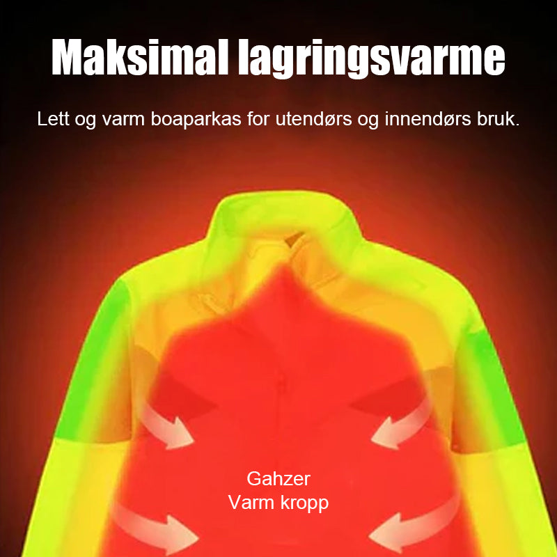 Dobbeltlags hettejakke (originalt produkt av høy kvalitet)/Reversibel polar fleecejakke