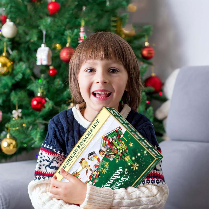 Jul DIY montering byggeklosser blindboks