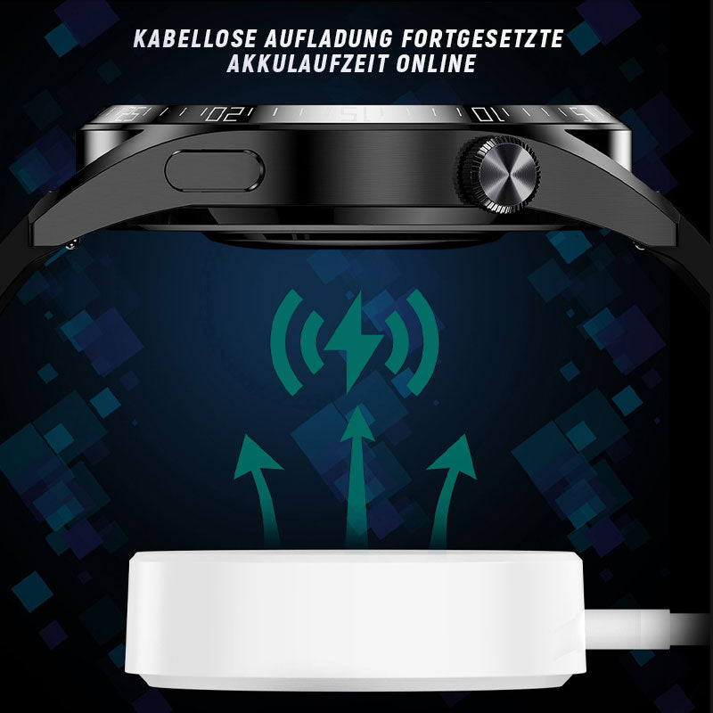 (Gratis Frakt)Smartklokke for sport med Bluetooth-samtaler