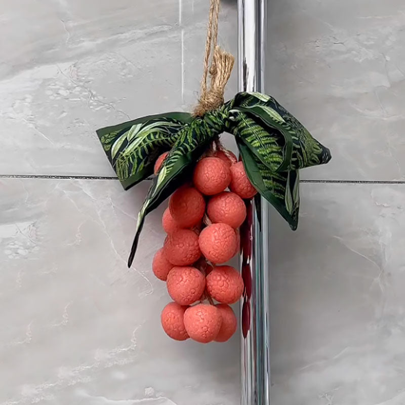 🍒Imitert litchiformet såpe|Fruktduft, utsøkt og praktisk🍃