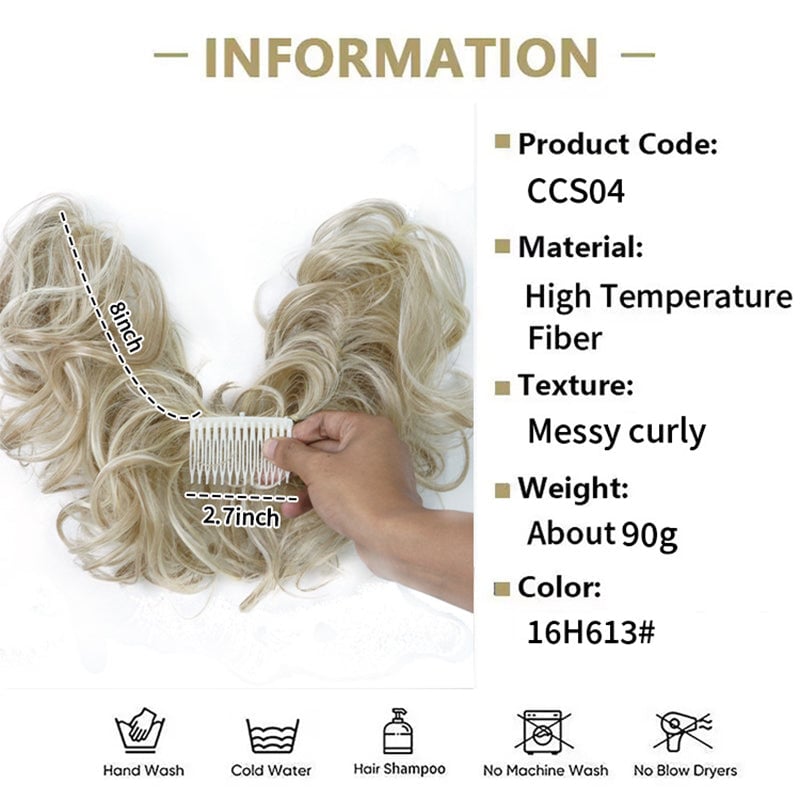 🥰Side Comb Clip Clip in Good Hair Accessory✨