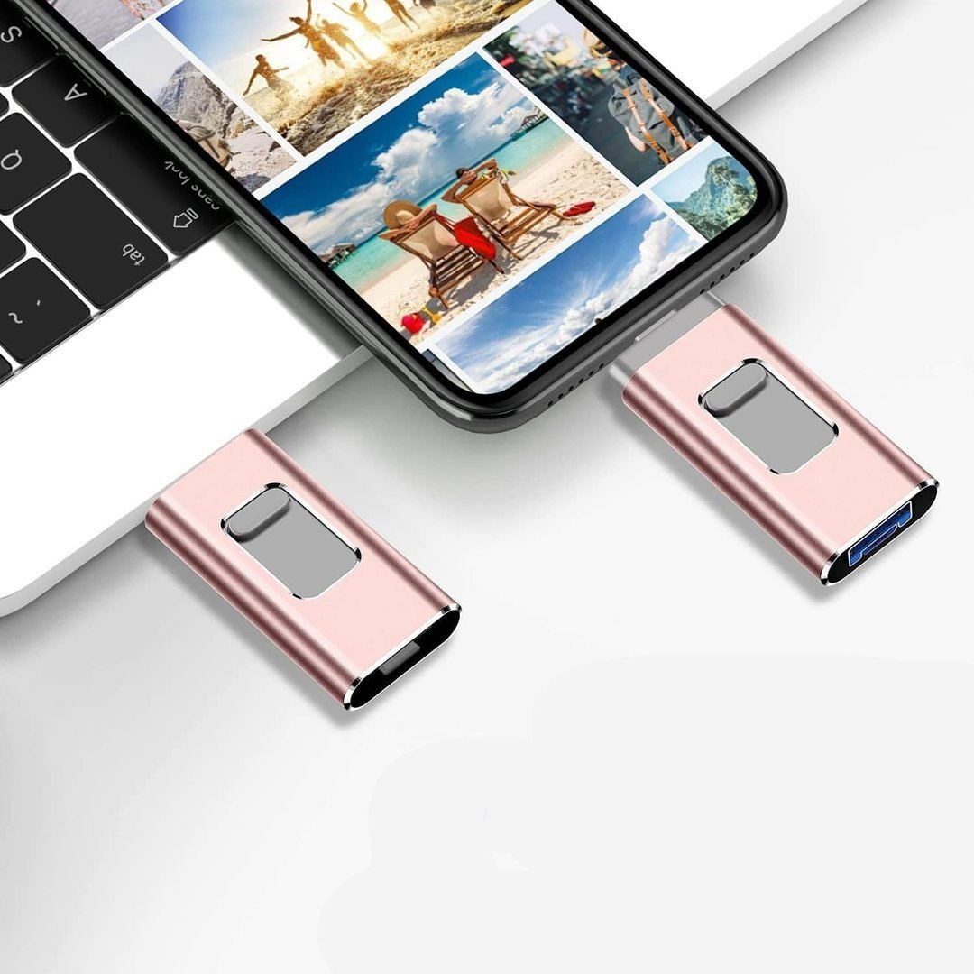 4 i 1 USB-minne - lynrask bildeoverføring