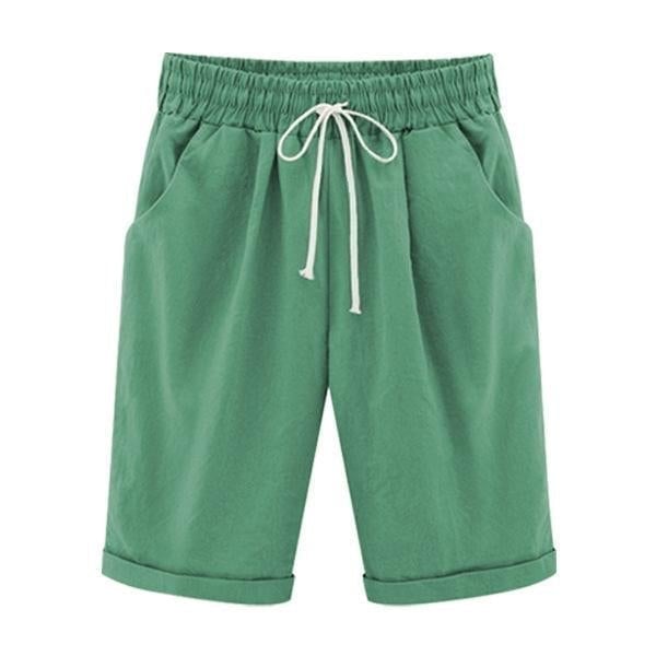 Elastisk midje, avslappet og komfortabel sommershorts