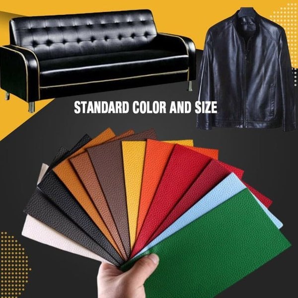 Selvklebende lær Cuttable sofa reparasjon
