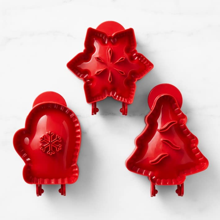🥧 Formesett til små julepai: 360° kruset form til festlige bakverk!