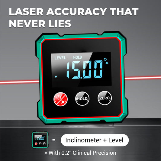 Magnetisk digital vinkelsensor med elektronisk laser