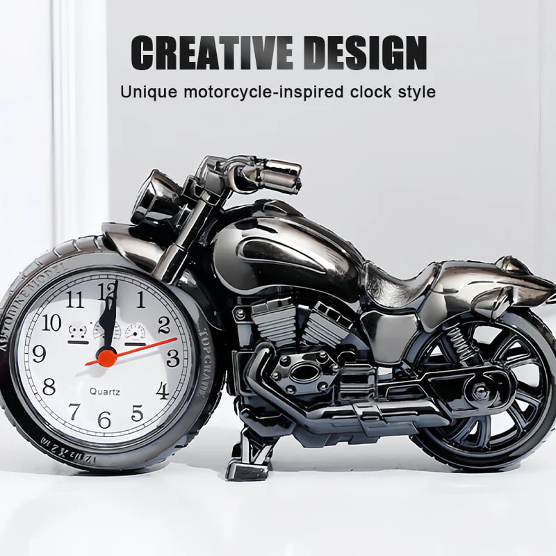 Kreativ Motorsykkelvekkerklokke