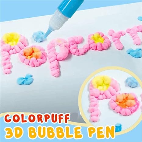 🎁🔮Magic Pen – Tegn i 3D med ett strek!🎄 Lag dine egne «Bubble Popcorn»-tegnepenner & Kjøp 2, få 1 gratis 🔥