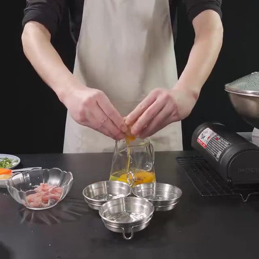 304 Rustfritt Stål Eggkoker