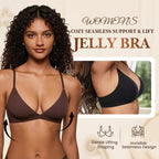 💞Triangel-bralette uten bøyle med gelé-støtte for kvinner
