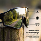 🌟Nytt i 2026: Opptil 50 % rabatt!🌟 Fotokromatiske sportsbriller til utendørs bruk