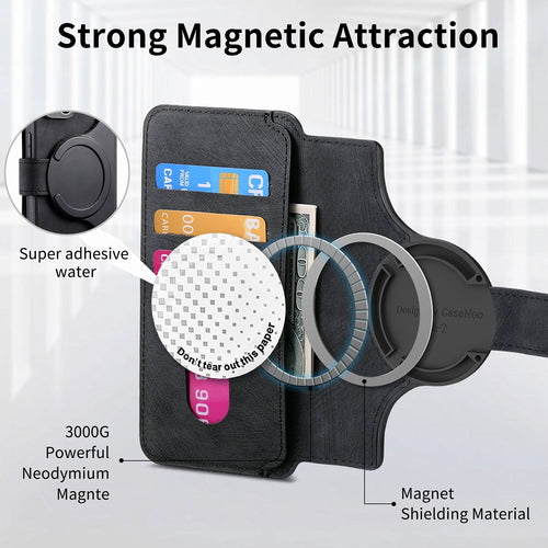 Magnetisk, avtakbart 2-i-1-telefonetui
