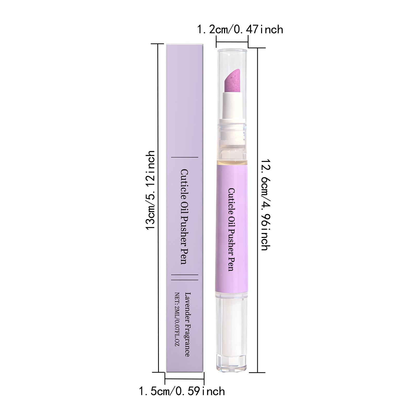 💅✨ Neglebåndsolje i pennform – bærbar fuktighetsgivende ingrediens for tørre neglebånd og sprø negler med lavendelduft! ✨🖊️