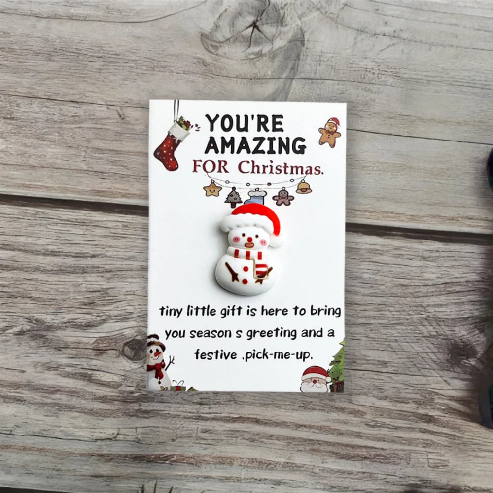🎄Tidlig julesalg 49 % RABATT🔥🎁10 STK. liten lommejuleklem