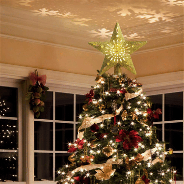 🎄Julen -49% rabatt🎅Lumestorm Pentagram projektorlampe