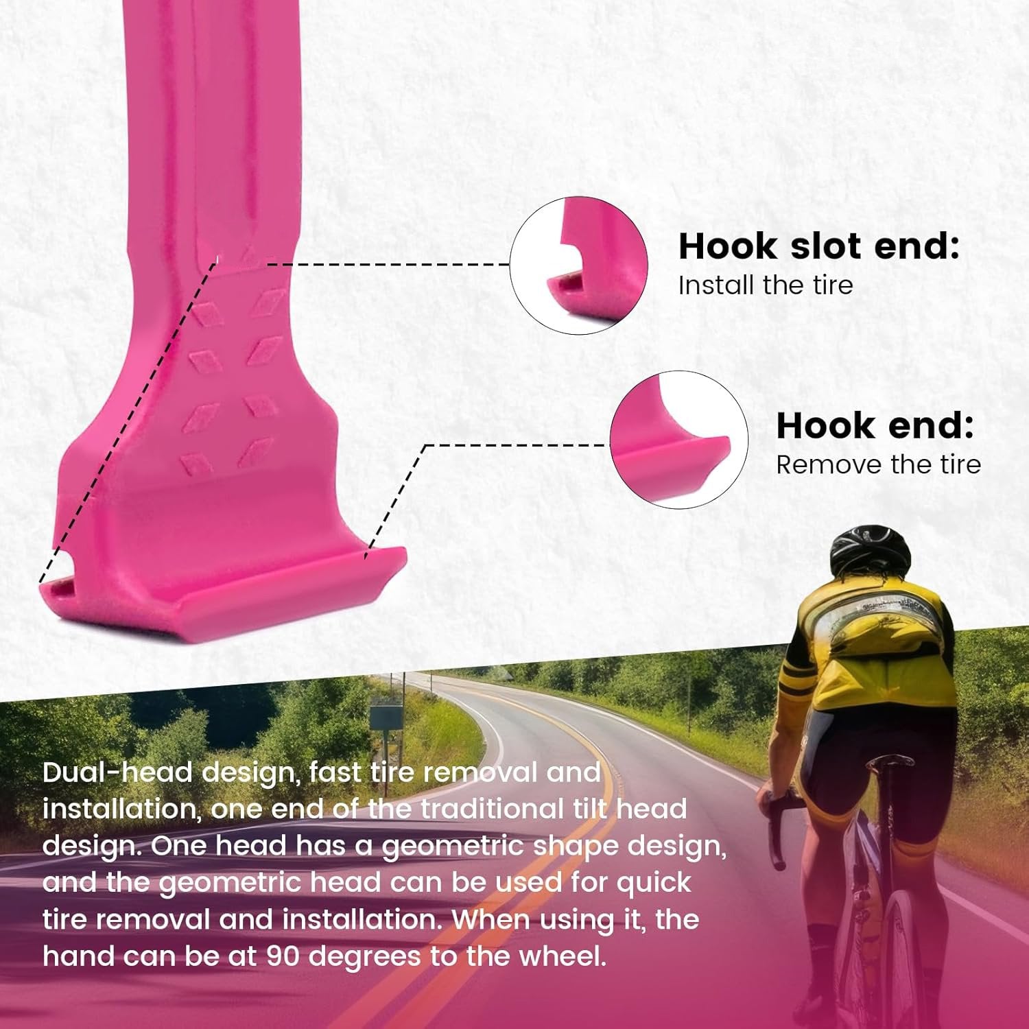 🚵2-i-1 sykkeldekkspak Brechstange👨‍🔧