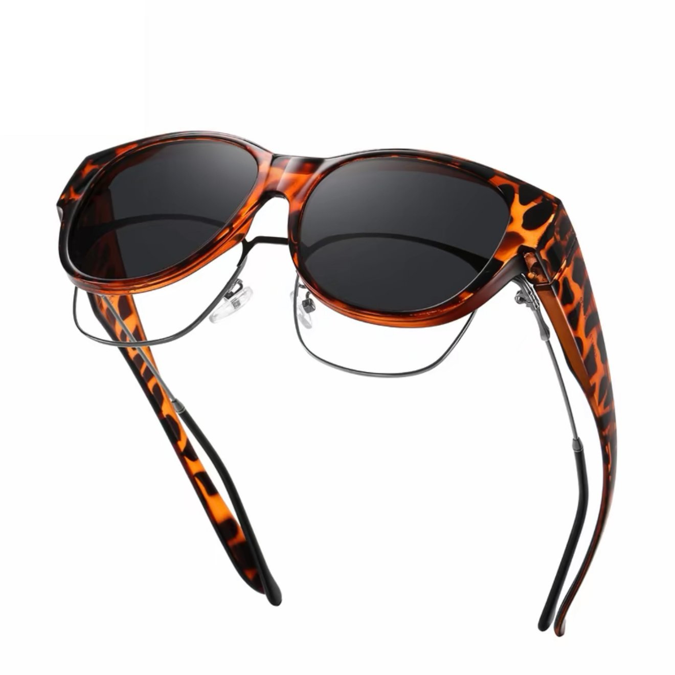 🔥🕶Nye oversized solbriller i «cat eye»-stil med polarisert glass og UV400-beskyttelse