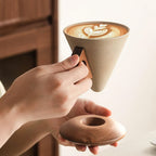 ☕Elegant konisk kaffekopp