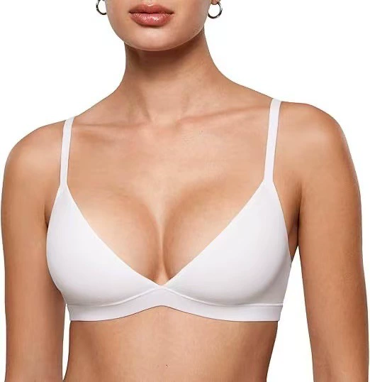 💞Triangel-bralette uten bøyle med gelé-støtte for kvinner
