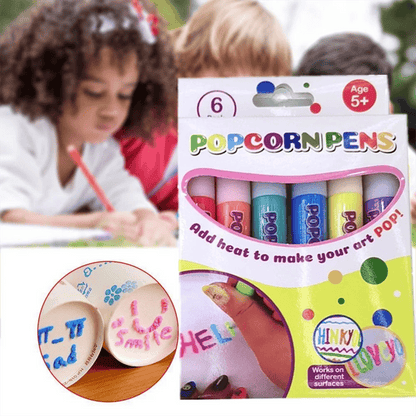 🎁🔮Magic Pen – Tegn i 3D med ett strek!🎄 Lag dine egne «Bubble Popcorn»-tegnepenner & Kjøp 2, få 1 gratis 🔥