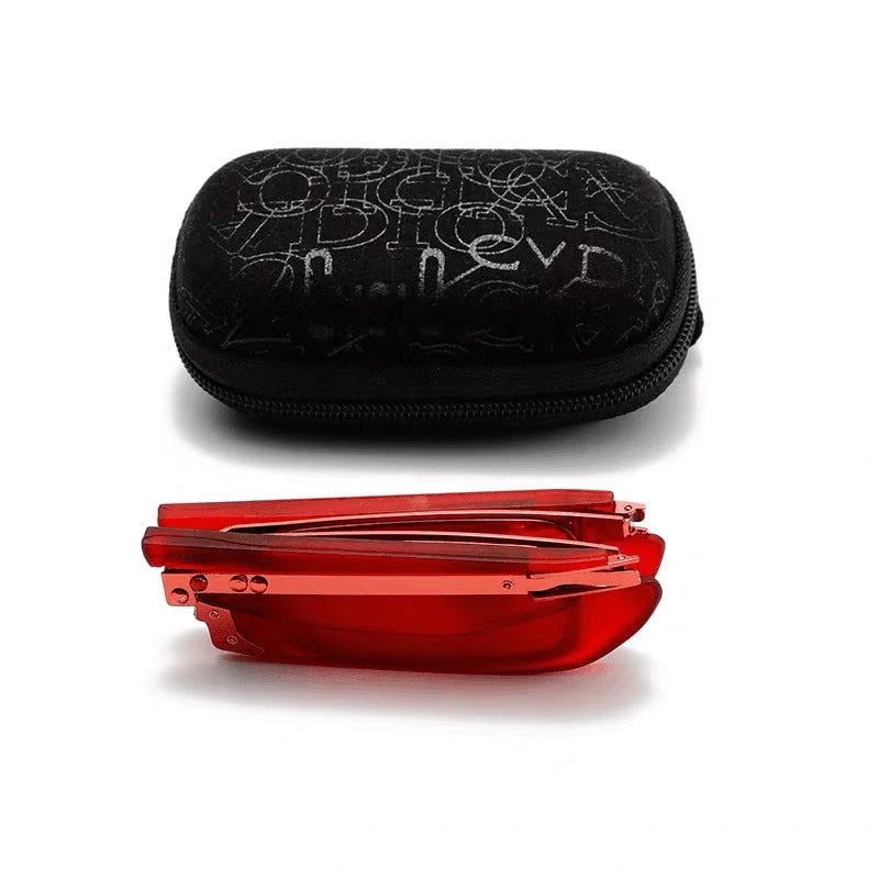 (🎁49 % rabatt på siste dag)👓 Sammenleggbare lesebriller med blålysfilter og etui