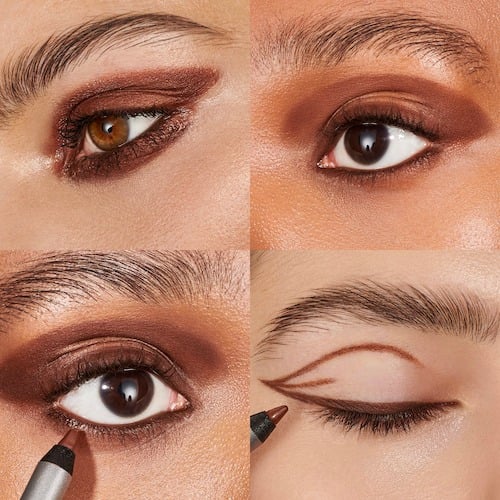 🔥Kjøp én, få én gratis🌟 【24H Lock】1440 minutter smussfast eyeliner | Presis definisjon, varer hele dagen, smussfast sminkeduo