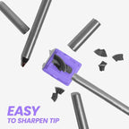 🔥Kjøp én, få én gratis🌟 【24H Lock】1440 minutter smussfast eyeliner | Presis definisjon, varer hele dagen, smussfast sminkeduo