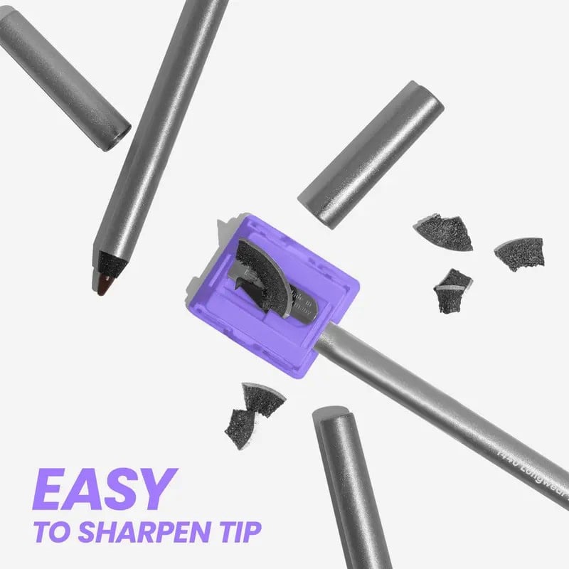 🔥Kjøp én, få én gratis🌟 【24H Lock】1440 minutter smussfast eyeliner | Presis definisjon, varer hele dagen, smussfast sminkeduo