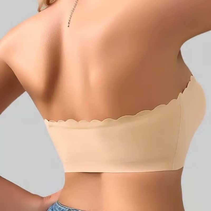 🔥Last day ❤️Naadloze stroppeløs bandeau-bh med lukking foran