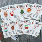🎄Tidlig julesalg 49 % RABATT🔥🎁10 STK. liten lommejuleklem