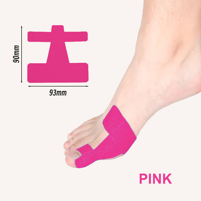 Ferdigskåret kinesiologitape for hallux valgus